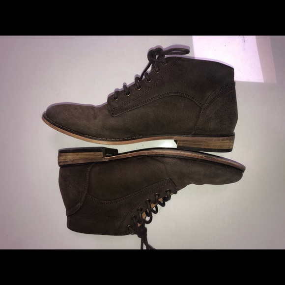 BDG leather Lace-up ankle boot - Picture 2 of 4